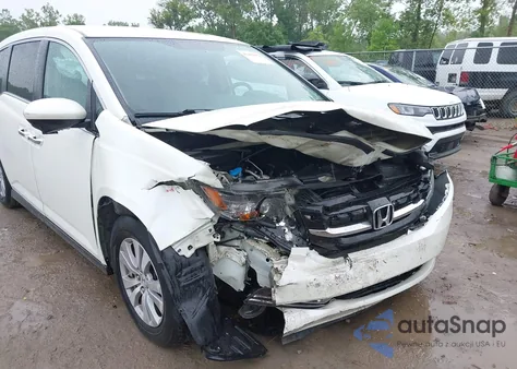 2016 Honda Odyssey Se из США, поврежденный, VIN 5FNRL5H37GB075834